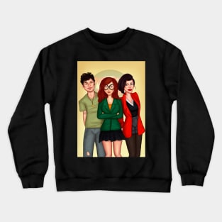 Daria, Jane and Trent Crewneck Sweatshirt